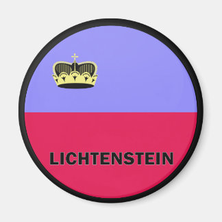 Aimant Drapeau de qualité Roundel Lichtenstein