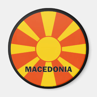 Aimant Drapeau de qualité Roundel Macédoine