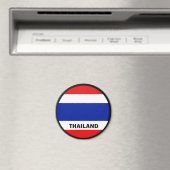 Aimant Drapeau de qualité Roundel Thaïlande (In Situ (Lave-vaisselle))
