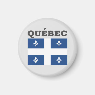 Aimant Drapeau de Québec, Canada
