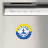 Aimant Drapeau de Riverside, Californie (In Situ (Lave-vaisselle))