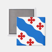 Aimant Drapeau de Rockville (Maryland City) (Recto/Verso)