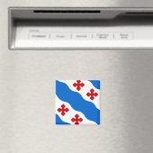 Aimant Drapeau de Rockville (Maryland City) (In Situ (Lave-vaisselle))