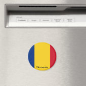 Aimant Drapeau de Roumanie (In Situ (Lave-vaisselle))
