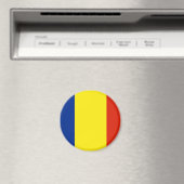 Aimant Drapeau de Roumanie (In Situ (Lave-vaisselle))