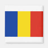 Aimant Drapeau de Roumanie (Devant)