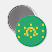 Aimant Drapeau de Rutland (comté du Royaume-Uni) (Recto/Verso)