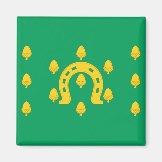 Aimant Drapeau de Rutland (comté du Royaume-Uni) (Devant)