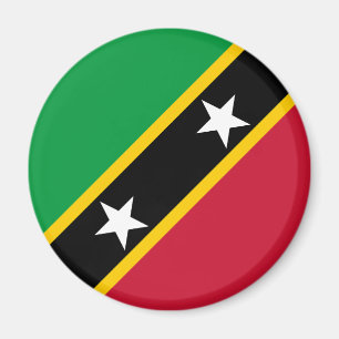 Aimant Drapeau de Saint-Kitts-et-Nevis