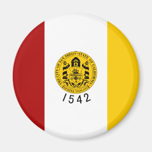Aimant Drapeau de San Diego