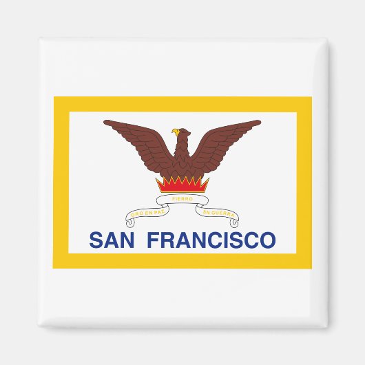 Aimant Drapeau de San Francisco (Devant)