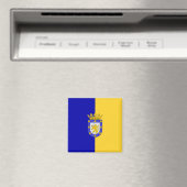 Aimant Drapeau de Santiago (Chili) (In Situ (Lave-vaisselle))