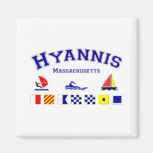 Aimant Drapeau de signal de Hyannis