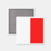 Aimant Drapeau de signalisation maritime international HO (Recto/Verso)
