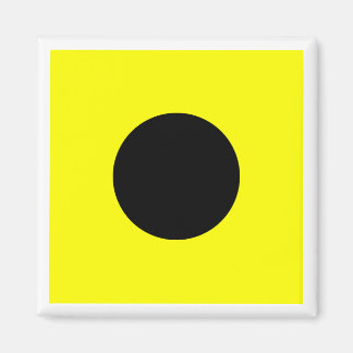 Aimant Drapeau de signalisation maritime international IN