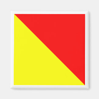 Aimant Drapeau de signalisation maritime international OS