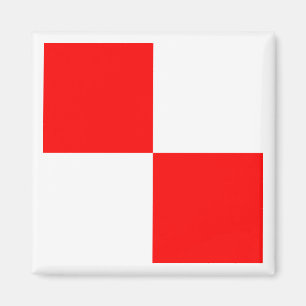 Aimant Drapeau de signalisation maritime international UN