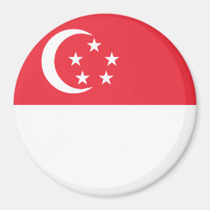 Aimant Drapeau de Singapour