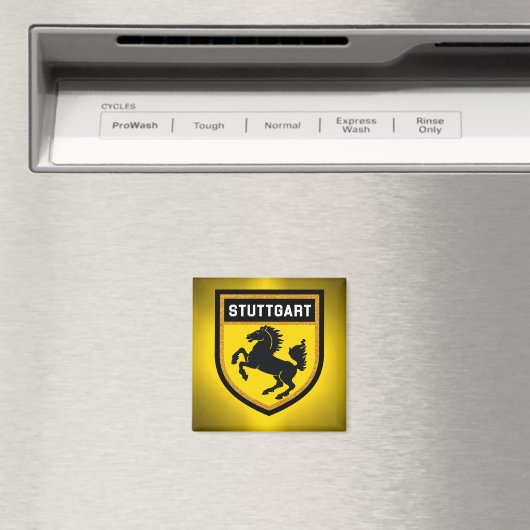 Aimant Drapeau de Stuttgart (In Situ (Lave-vaisselle))