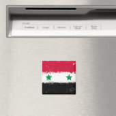 Aimant Drapeau de Syrie (In Situ (Lave-vaisselle))