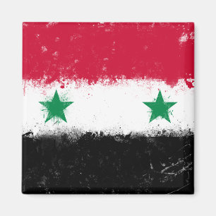 Aimant Drapeau de Syrie