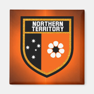 Aimant Drapeau de territoire du nord