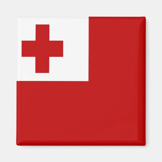 AIMANT DRAPEAU DE TONGA (Devant)