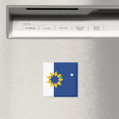 Aimant Drapeau de Topeka (Kansas) (In Situ (Lave-vaisselle))