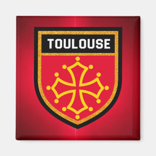 Aimant Drapeau de Toulouse