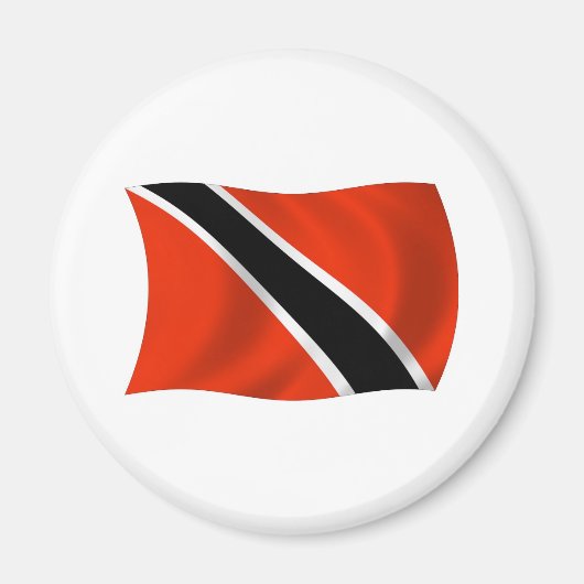 Aimant Drapeau de Trinité-et-Tobago (Devant)