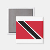 Aimant Drapeau de Trinité-et-Tobago (Recto/Verso)
