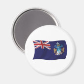 Aimant Drapeau de Tristan da Cunha (Recto/Verso)