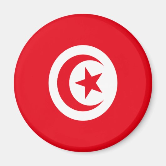 Aimant Drapeau de Tunisie (Devant)