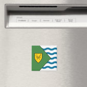 Aimant Drapeau de Vancouver (Colombie-Britannique, Canada (In Situ (Lave-vaisselle))
