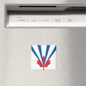 Aimant Drapeau de Vaughan (Ontario, Canada) (In Situ (Lave-vaisselle))