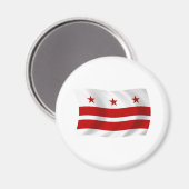 Aimant Drapeau de Washington D.C. (Recto/Verso)