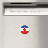 Aimant Drapeau de Yougoslavie (In Situ (Lave-vaisselle))