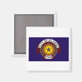 Aimant Drapeau d'El Paso (Recto/Verso)