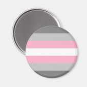 Aimant Drapeau demifille LGBT (Recto/Verso)