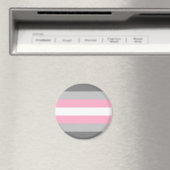 Aimant Drapeau demifille LGBT (In Situ (Lave-vaisselle))