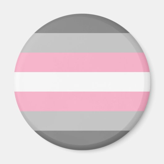 Aimant Drapeau demifille LGBT (Devant)