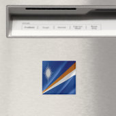 Aimant DRAPEAU D'ÉMISSION zMH002, ÎLES MARSHALL (In Situ (Lave-vaisselle))