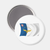 Aimant Drapeau des Açores (Recto/Verso)