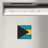 Aimant Drapeau des Bahamas (In Situ (Lave-vaisselle))