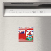 Aimant Drapeau des Bermudes (In Situ (Lave-vaisselle))