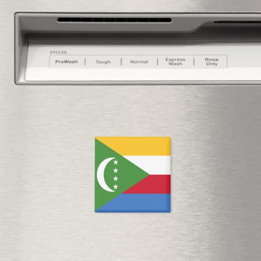 Aimant Drapeau des Comores (In Situ (Lave-vaisselle))