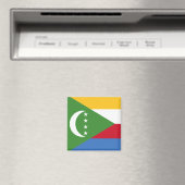 Aimant Drapeau des Comores KM (In Situ (Lave-vaisselle))