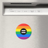 Aimant Drapeau des droits gays (In Situ (Lave-vaisselle))