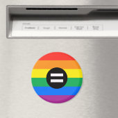 Aimant Drapeau des droits gays (In Situ (Lave-vaisselle))