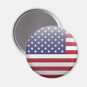 Aimant Drapeau des États-Unis (Recto/Verso)